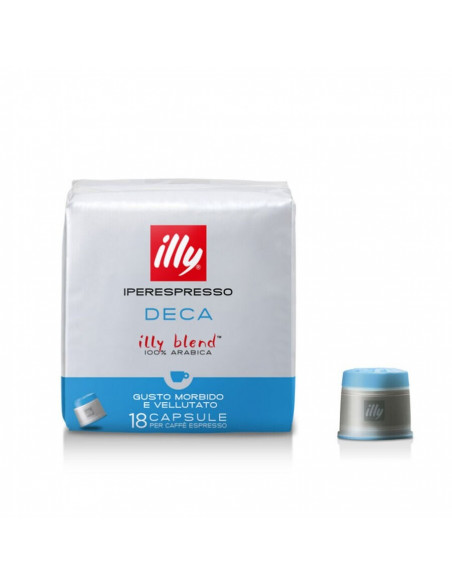 ILLY AZZURRO - DECAFFEINATED - 6x18cps