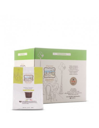 96 CAPSULE CAFFE' TODA GATTOPARDO COMPATIBILI SISTEMA Caffitaly MISCELA GUSTO Insonnia