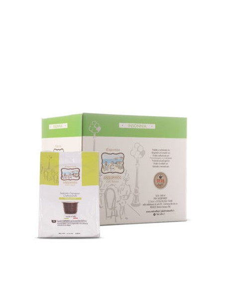 96 CAPSULES MIXTURE INSONNIA COMPATIBLE SYSTEM Caffitaly - Toda Gattopardo