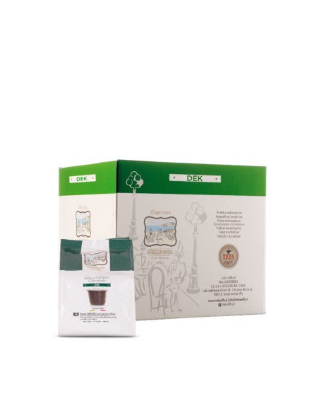 96 CAPSULES MIXTURE DECAFFEINATED COMPATIBLE SYSTEM Caffitaly - Toda Gattopardo