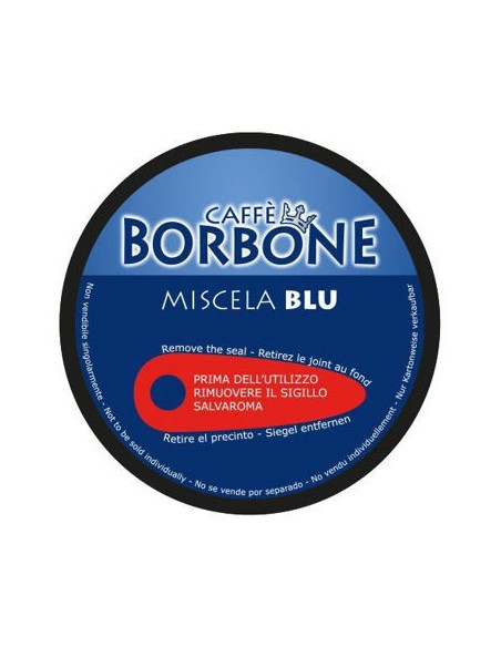 90 CAPSULES COMPATIBLE DOLCE GUSTO BLU - BORBONE