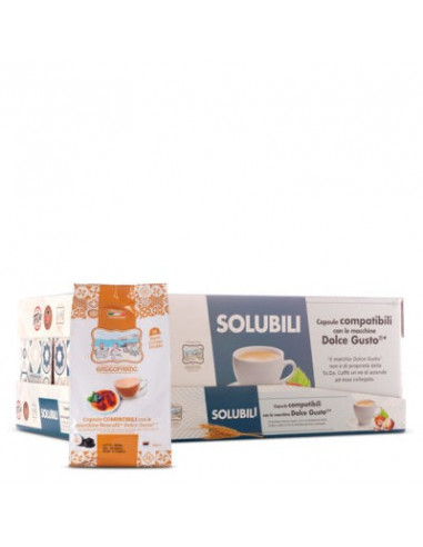 128 Capsules CREME BRULEE compatible Dolce Gusto - TODA