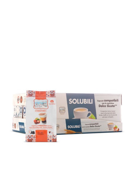 128 Capsules NOCCIOLINO compatible Dolce Gusto - TODA