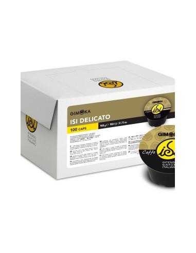 100 DELICATE CAPSULES COMPATIBLE WITH LAVAZZA...