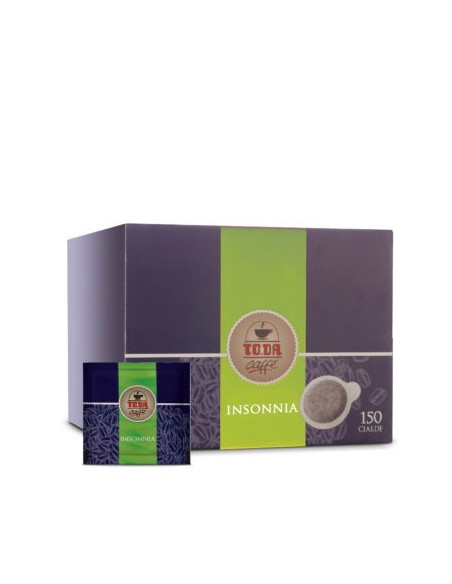 150 CIALDE FILTRO IN CARTA ESE 44 mm TODA GATTOPARDO MISCELA GUSTO INSONNIA