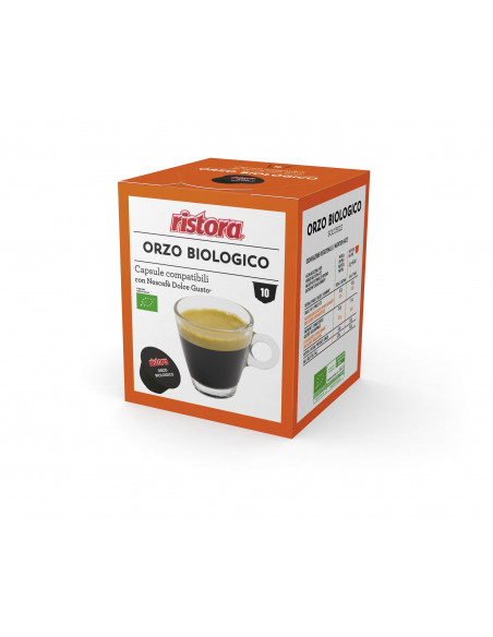 Capsules Ristora compatible Dolce Gusto Barley Bio 4 Pack. of 10 cps