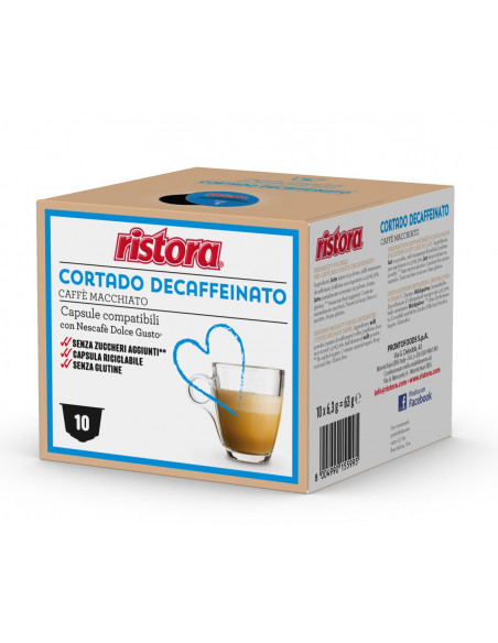 40 capsule Ristora compatibili dolce gusto caffè Ginseng