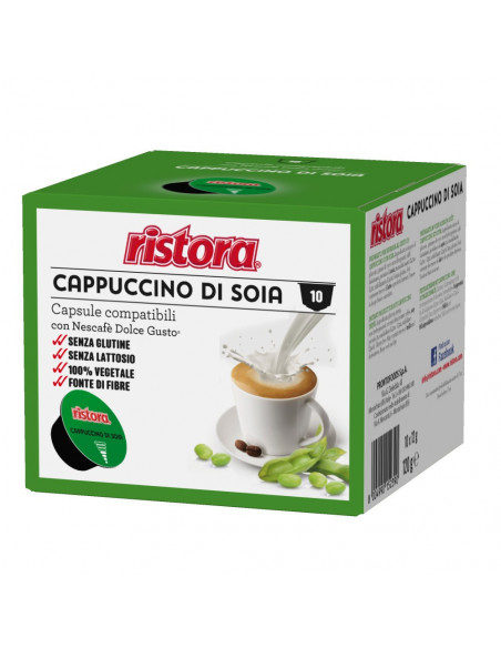 40 capsule Ristora compatibili dolce gusto caffè Ginseng