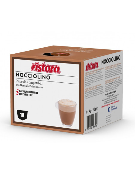 40 capsule Ristora compatibili dolce gusto caffè Ginseng