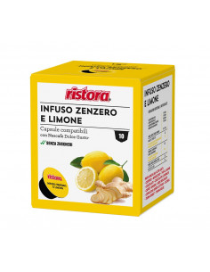 40 capsule Ristora compatibili dolce gusto caffè Ginseng