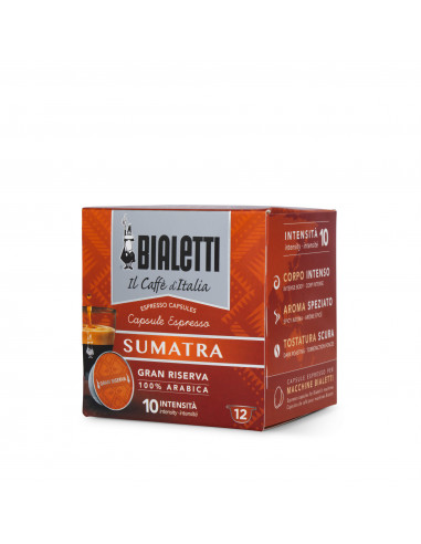 96 Capsules mixture Sumatra - Bialetti
