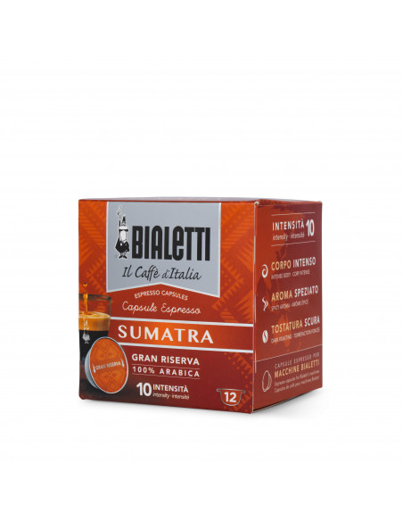 96 Capsules mixture Sumatra - Bialetti
