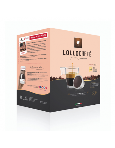 100 Capsules Mixture Oro compatible Bialetti - Lollo