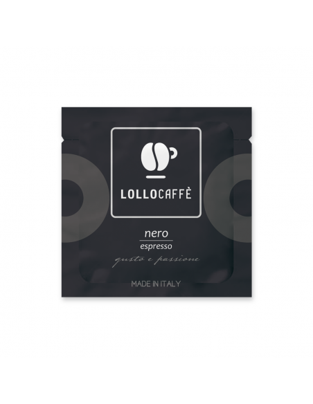 100 PAPER FILTER PODS ESE 44 mm MIXTURE NERO - LOLLO