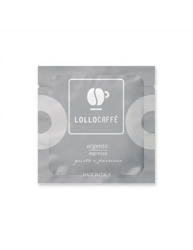 100 PAPER FILTER PODS ESE 44 mm MIXTURE ARGENTO...