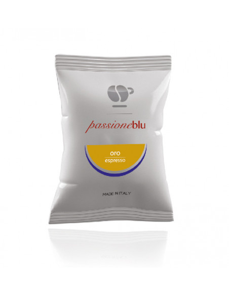 100 CAPSULE COMPATIBILI SISTEMA LAVAZZA BLUE MISCELA ORO - LOLLO (scad:12/23)