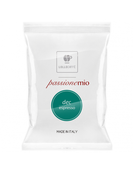 100 CAPSULE COMPATIBILI SISTEMA LAVAZZA A MODO MIO MISCELA DECAFFEINATO - LOLLO