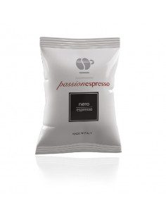 100 CAPSULE COMPATIBILI SISTEMA NESPRESSO MISCELA NERO -... 2