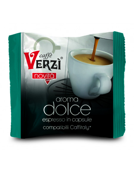 80 Capsule Miscela Dolce Compatibili Caffitaly - Verzì