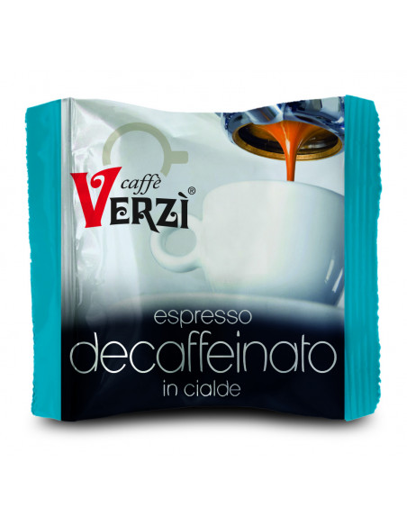 100 Cialde Filtro Carta ese 44 mm miscela Decaffeinato - Verzì (scad:11/23)