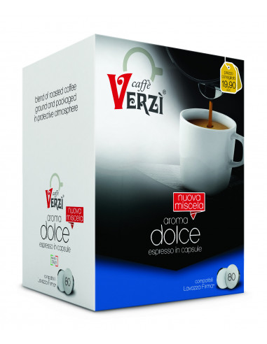 80 Capsule Compatibili Lavazza Firma miscela Dolce - Verzì