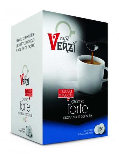 50 Capsule Compatibili Lavazza Firma miscela Forte - Verzì