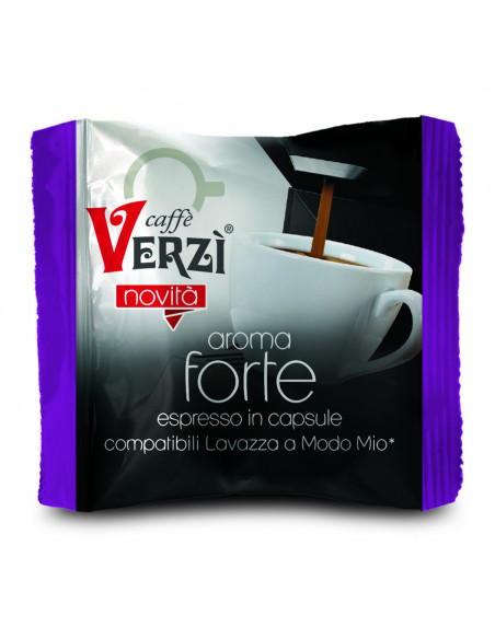 50 Capsule Compatibili Lavazza a Modo Mio miscela Forte - Verzì
