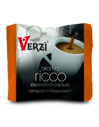 100 Capsules Compatible Nespresso mixture Ricco...