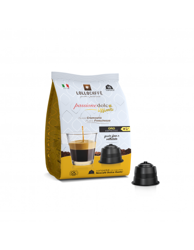 96 Capsules compatible Nestlè Dolce Gusto mixture Oro - Lollo