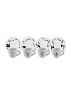 Set 4 tazzine Bialetti - Carosello