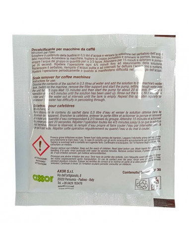 Decalcificante AXOR  - Buste sfuse 30 gr - 50...