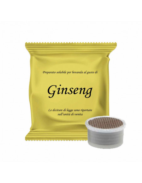 50 CAPSULE COMPATIBILI LAVAZZA POINT GINSENG - NEUTRO