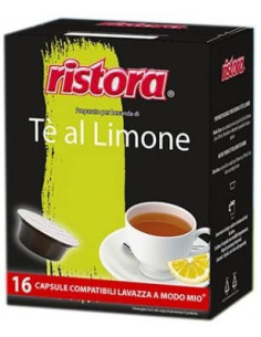 Capsules Ristora compatible Lavazza a Modo Mio Lemon Tea...