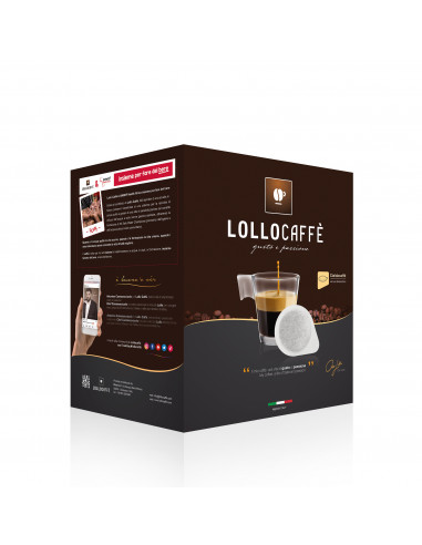 100 PAPER FILTER PODS ESE 44 mm MIXTURE ORO - LOLLO