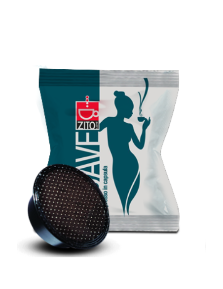 100 CAPSULE COMPATIBILI LAVAZZA A MODO MIO - ZITO CAFFE' - SOAVE (scad:12/23)