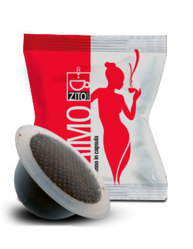 100 CAPSULES COMPATIBLE BIALETTI - ZITO COFFEE - PRIMO