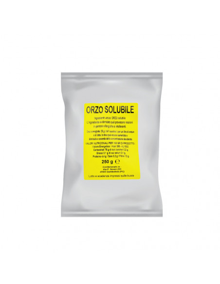 Orzo solubile busta da 250gr
