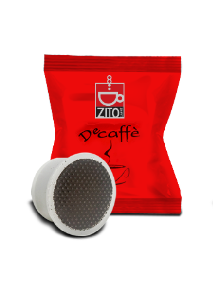 100 CAPSULE COMPATIBILI COOP FIORFIORE, LUI - ZITO CAFFE' - DECAFFEINATO
