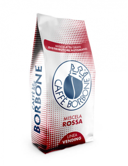 1KG Caffè in Grani - Linea Vending Rossa - Caffè Borbone