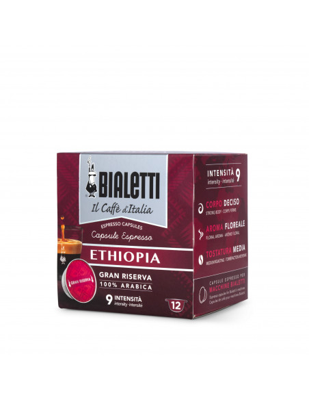 96 Capsules Mixture ETIOPIA - Bialetti