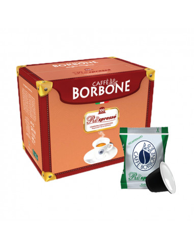 100 Capsule comp.Nespresso - Borbone -...