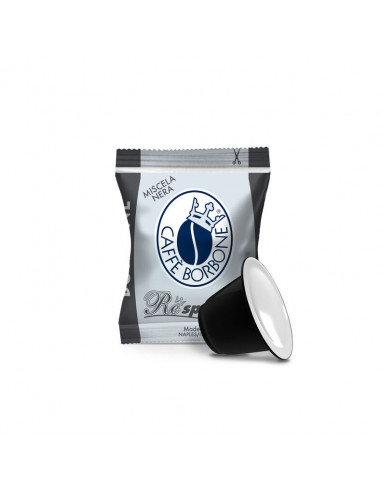 100 Capsules compatible Nespresso - Borbone - Nera