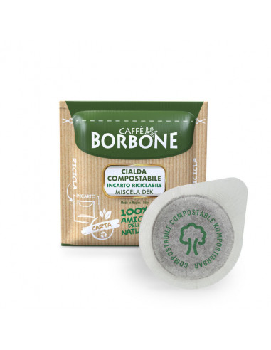 Paper pods ESE 44 mm - Borbone - Deka pack 150 each