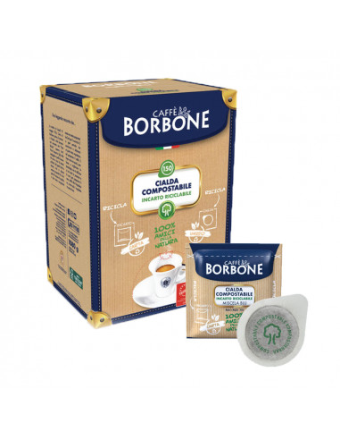 Cialde Carta ESE 44 mm - Borbone - Blu cf 150 cd