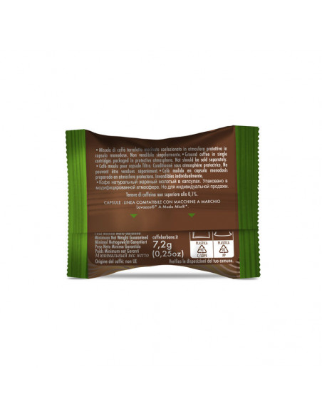 100 capsules compatible Lavazza a Modo Mio - Borbone Deka