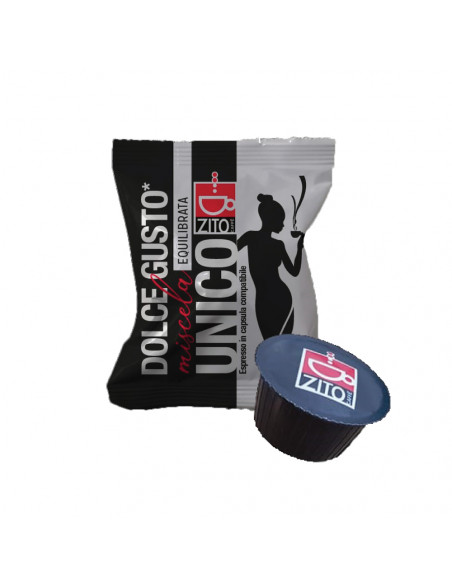 50 CAPSULES COMPATIBLE DOLCE GUSTO - ZITO COFFEE UNICO
