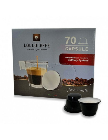 Caffitaly - Lollo - Decaffeinated coffee cf of 70 cps
