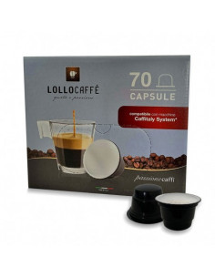 70 Capsule Caffè Lollo compatibili Caffitaly Miscela Unica