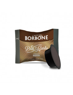 50  CAPSULES COMPATIBLE LAVAZZA A MODO MIO NERA - BORBONE