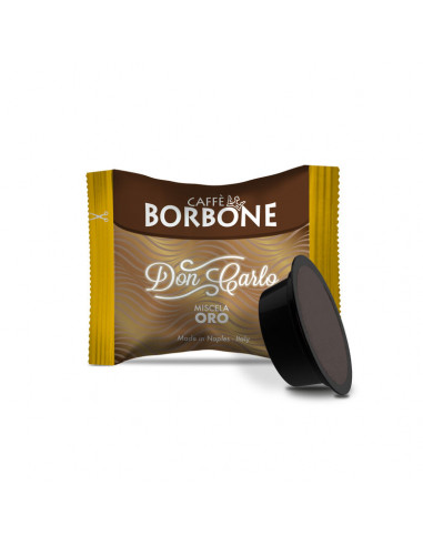 50 CAPSULES COMPATIBLE LAVAZZA A MODO MIO ORO - BORBONE